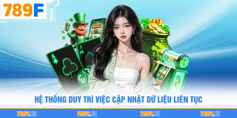 Hệ thống duy trì việc cập nhật dữ liệu liên tục