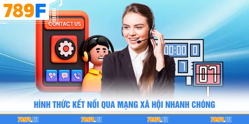 Hình thức kết nối qua mạng xã hội nhanh chóng