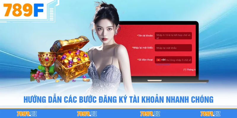 Hướng dẫn các bước đăng ký tài khoản nhanh chóng